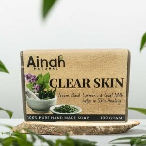 Neem Basil Clear Skin Soap 100g x 1pcs